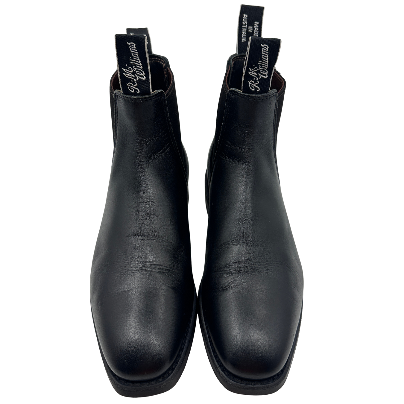 Leather Chelsea boots