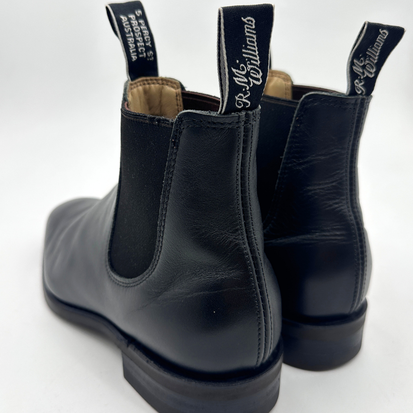 Leather Chelsea boots