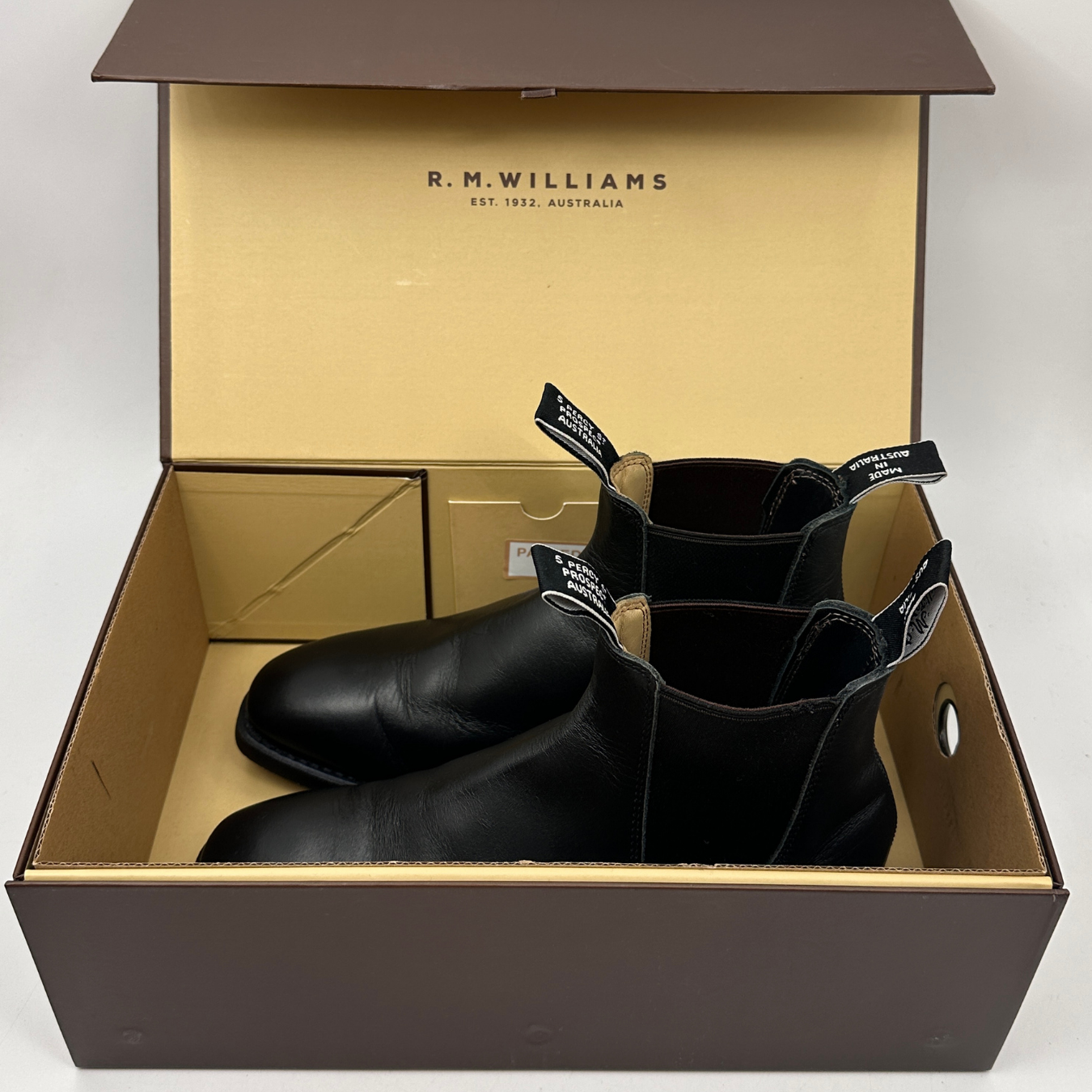 Leather Chelsea boots