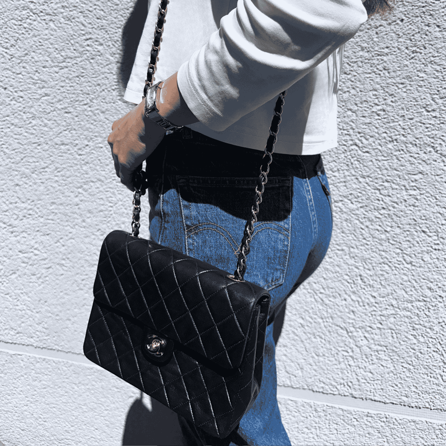 Vintage Matelasse 20 Flap Chain Shoulder Bag