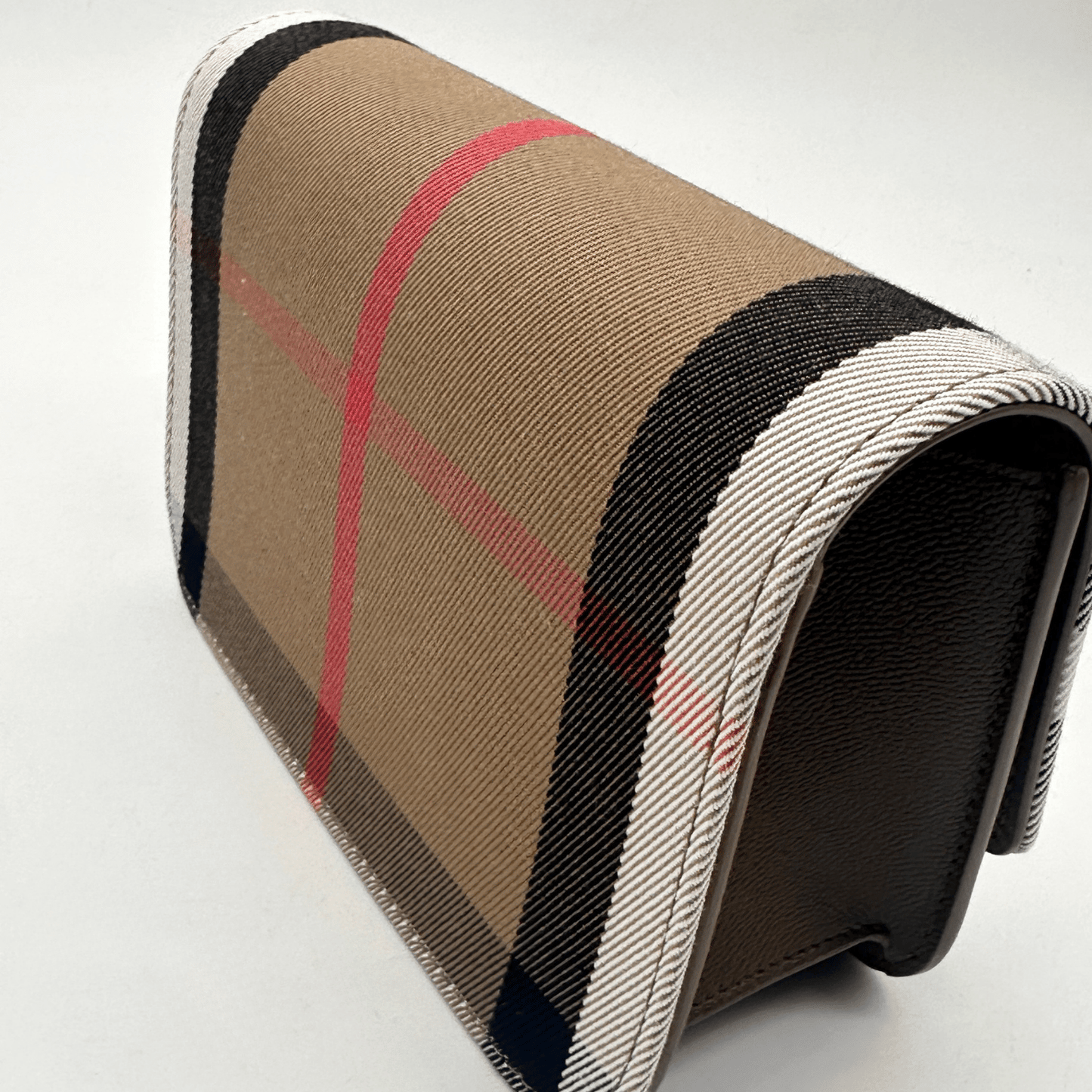 Madison Check Flap Bag