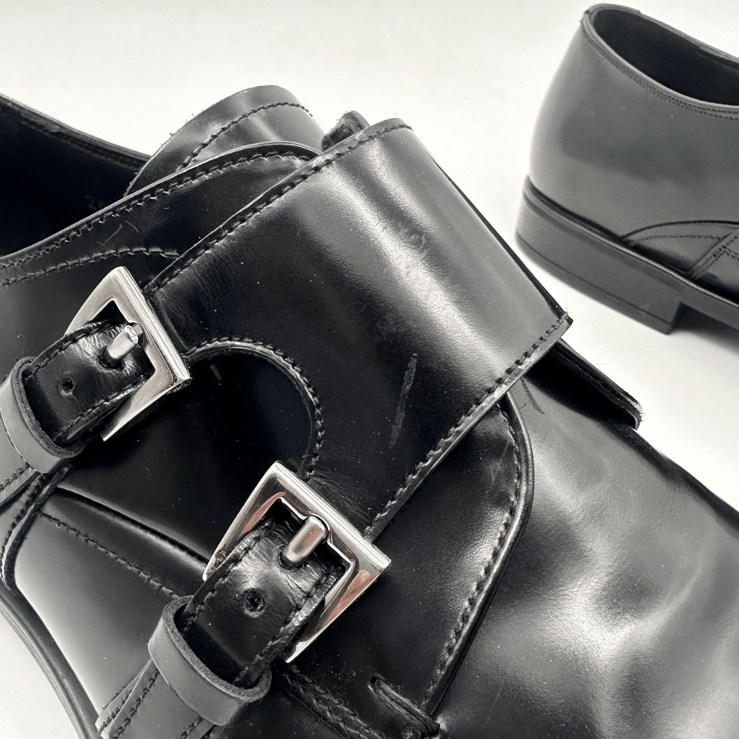 Double Monk Strap Shoes