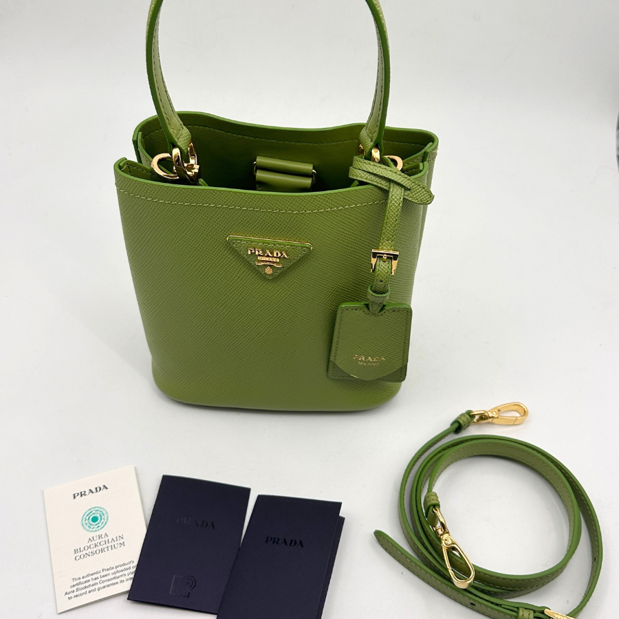 Panier Small Saffiano Bag
