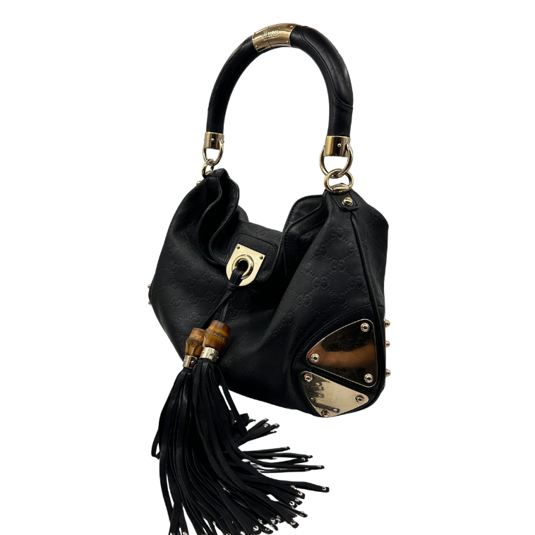 GG Canvas Guccissima Indy Shoulder Bag